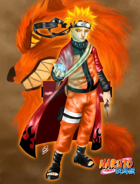 Naruto dalam mode Sage