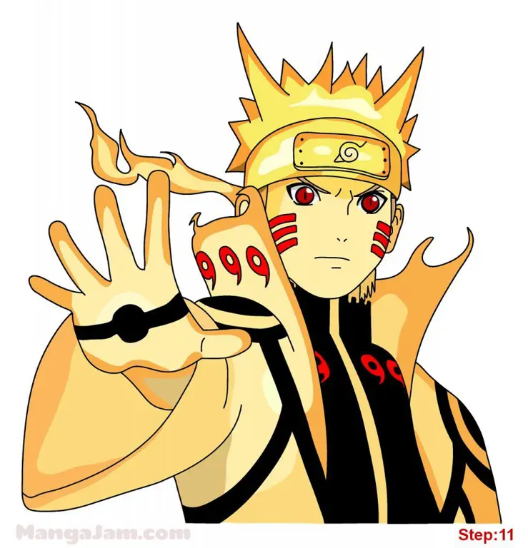 Naruto dalam Mode Sage