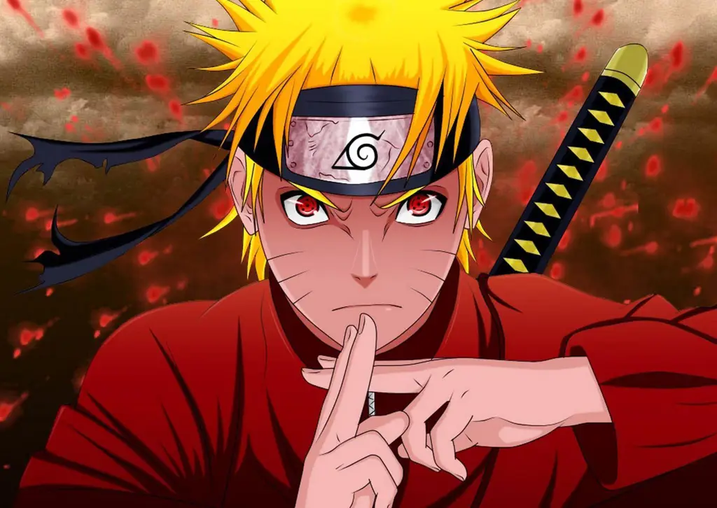 Naruto dalam mode Sage