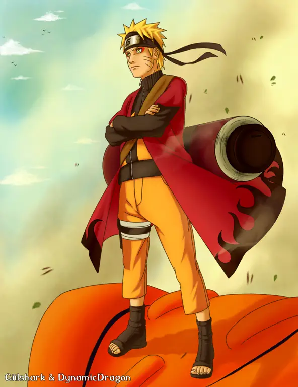 Naruto dalam mode Sage