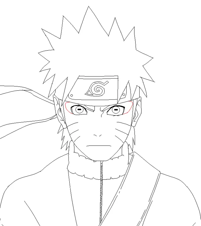 Naruto dalam mode Sage