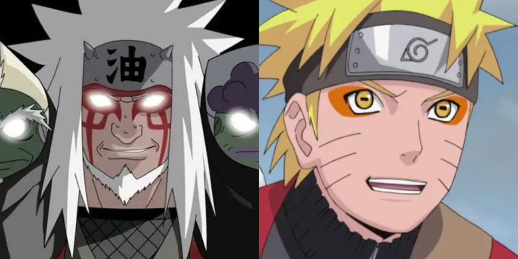 Gambar Naruto dalam Sage Mode