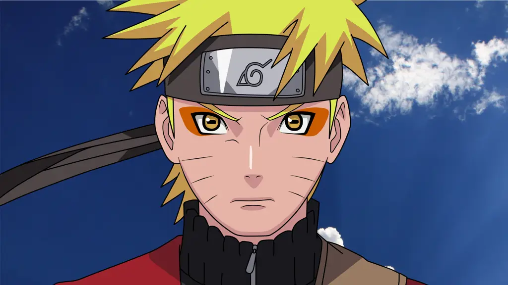 Gambar Naruto dalam Sage Mode