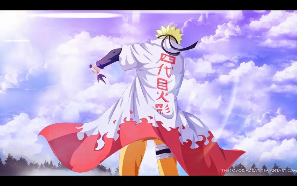 Naruto sebagai Hokage