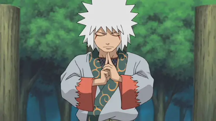 Naruto muda berlatih dengan Jiraiya Gambar Naruto berlatih dengan Jiraiya