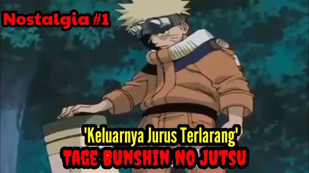 Gambar Naruto Uzumaki di episode pertama