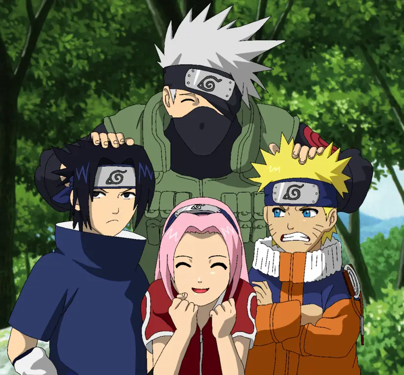 Gambar Tim 7 Naruto