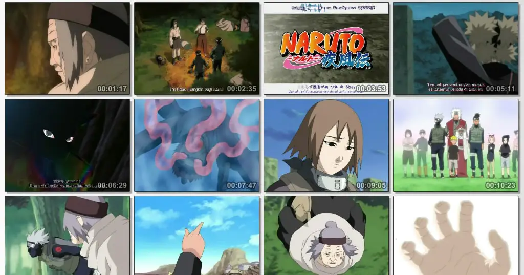 Gambar cuplikan Naruto Shippuden episode 173