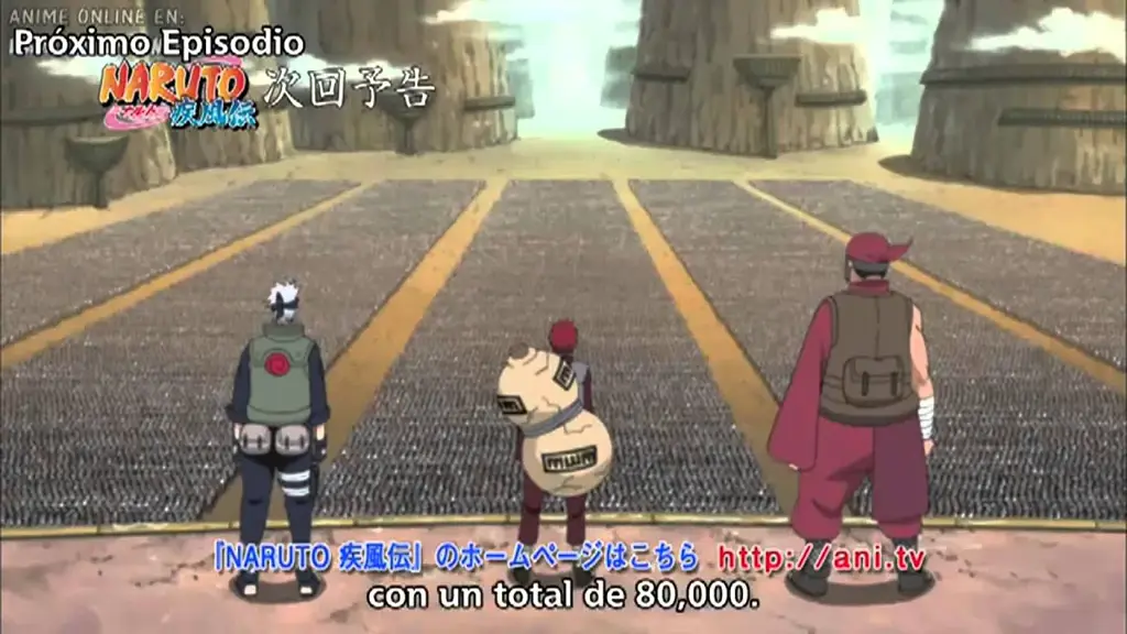 Gambar cuplikan Naruto Shippuden episode 261