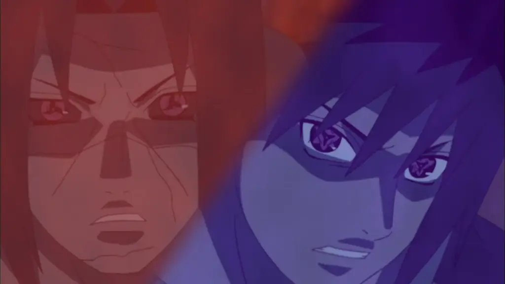 Screenshot adegan menegangkan dari Naruto episode 334