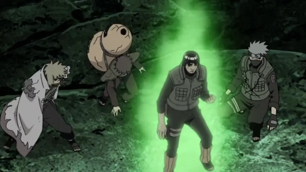 Gambar cuplikan adegan Naruto Shippuden episode 418 yang menegangkan