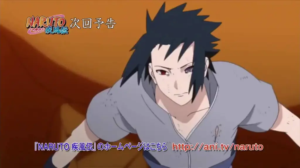 Screenshot adegan penting dari Naruto Shippuden episode 474