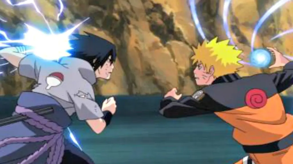 Adegan pertarungan sengit di Naruto Shippuden