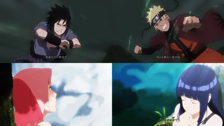 Gambar penutup anime Naruto Shippuden