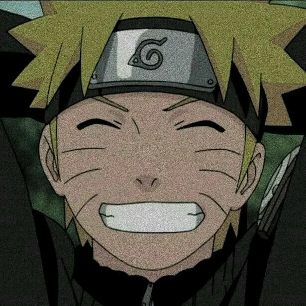 Gambar Naruto Uzumaki tersenyum