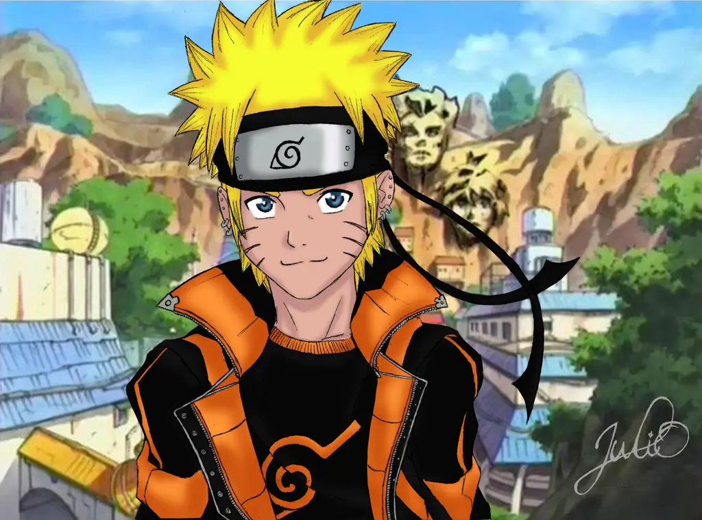 Gambar Naruto Uzumaki kecil