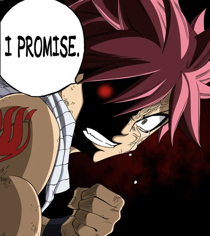 Gambar Natsu Dragneel dalam Fairy Tail chapter 46