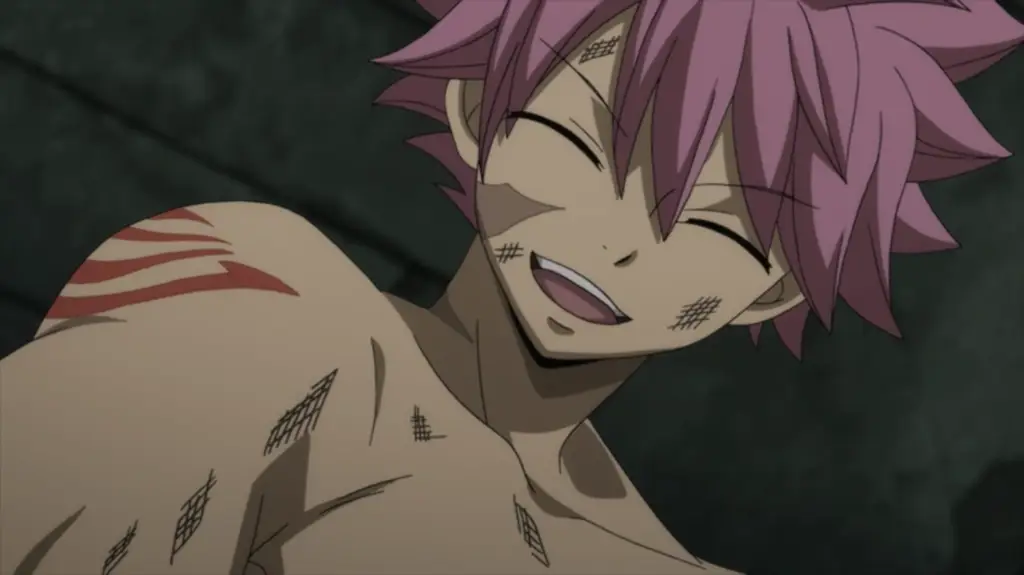 Gambar Natsu Dragneel di Fairy Tail Season 3