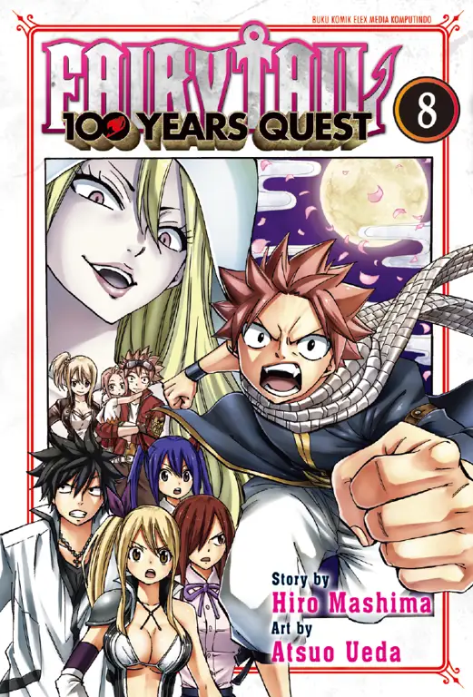 Gambar Natsu Dragneel dalam Fairy Tail 100 Year Quest chapter 165