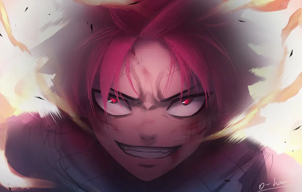 Gambar Natsu Dragneel dari Fairy Tail