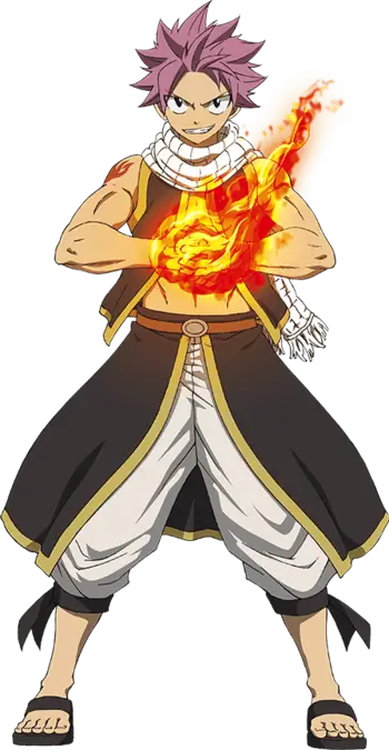 Gambar Natsu Dragneel dalam Fairy Tail