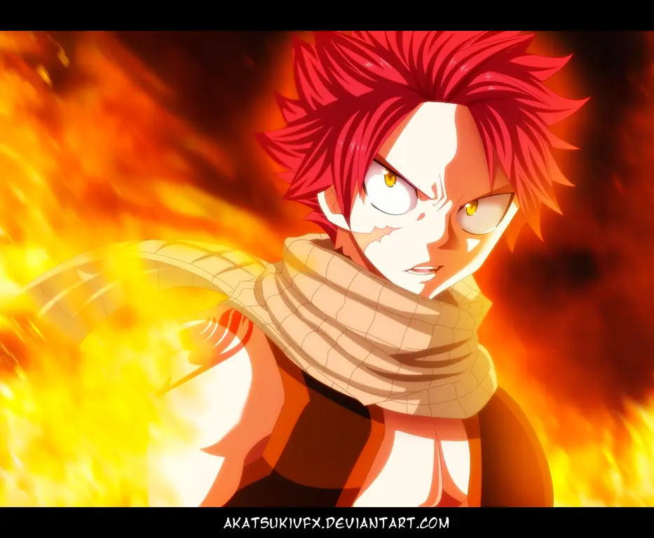 Gambar Natsu Dragneel dari Fairy Tail