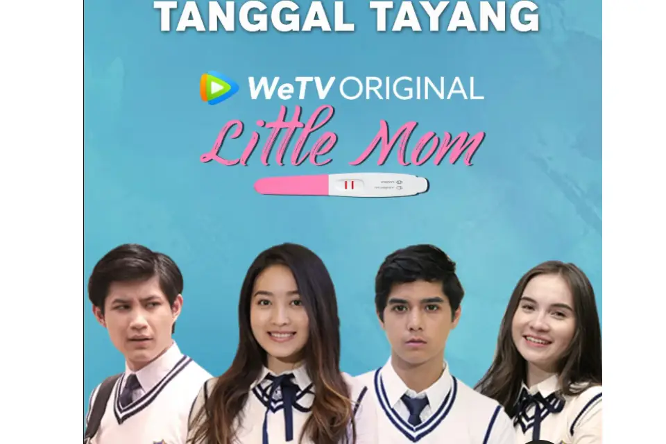 Foto Naura dan Yuda dalam serial Little Mom