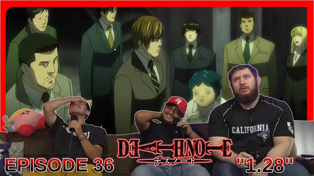 Gambar Near dan Mello dalam Death Note episode 36