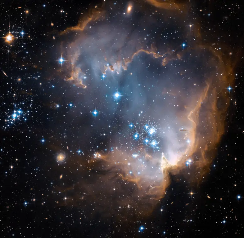 Gambar nebula tempat bintang-bintang baru terbentuk