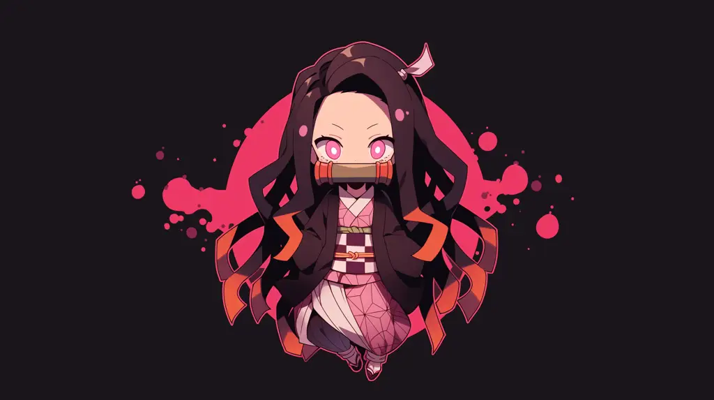 Gambar Nezuko Kamado dari Demon Slayer