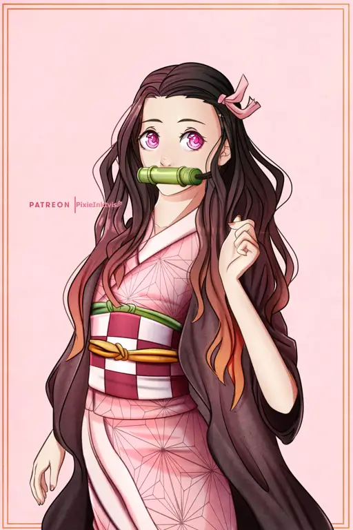 Nezuko Kamado, adik Tanjiro