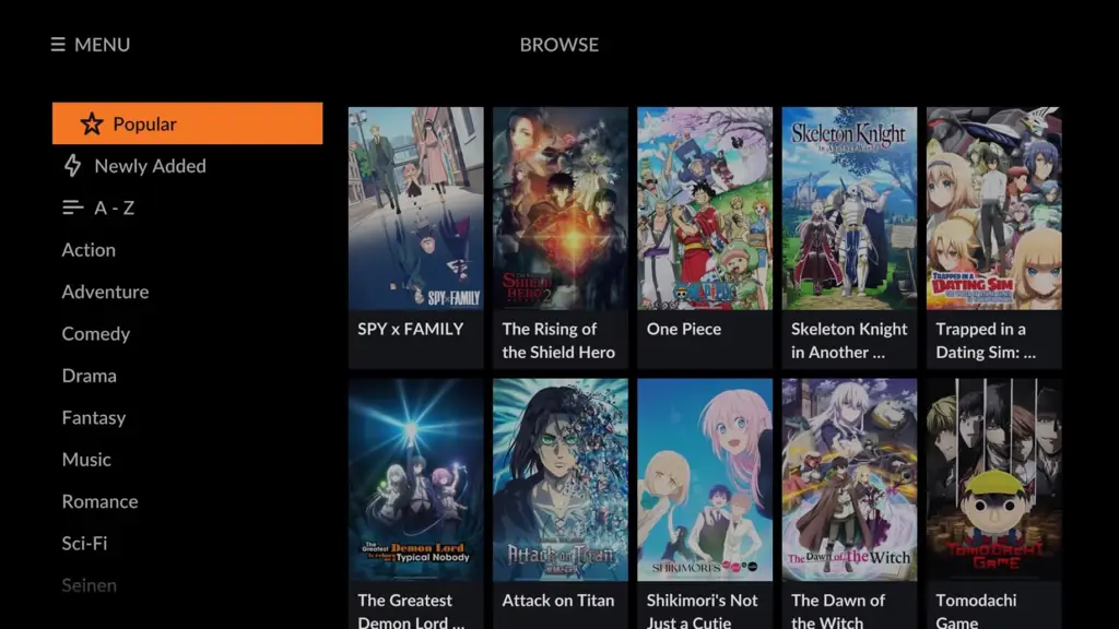 Streaming anime yang aman dan legal