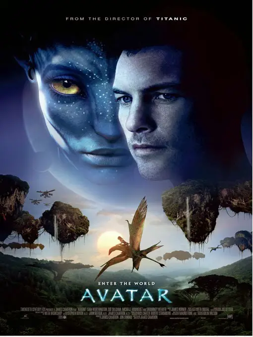 Screenshot adegan film Avatar dengan kualitas 1080p