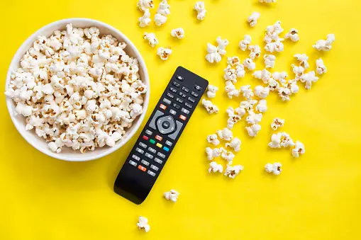 Popcorn dan remote control