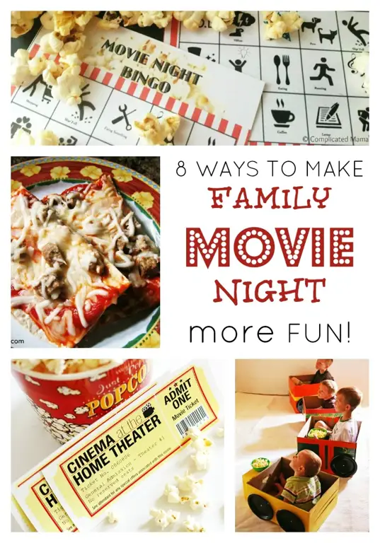 Malam menonton film bersama keluarga