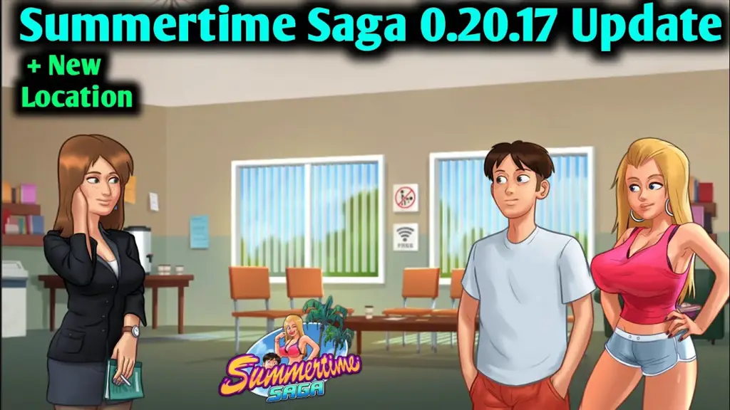 Gameplay Summertime Saga yang seru dan menarik