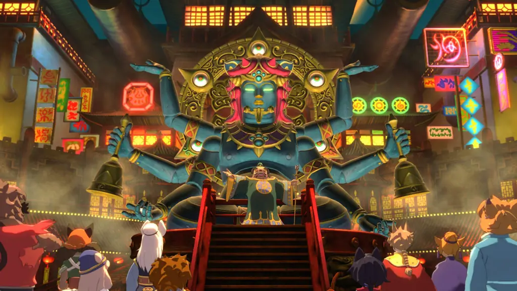 Gambar gameplay Ni no Kuni dengan subtitle Indonesia