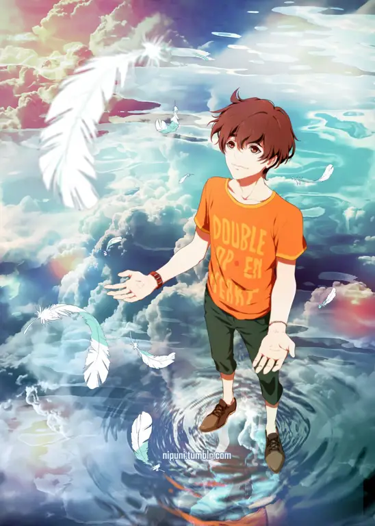 Gambar Nine dan Twelve, karakter utama dalam Terror in Resonance