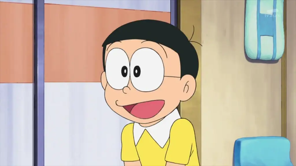 Nobita dan Doraemon sedang berpetualang