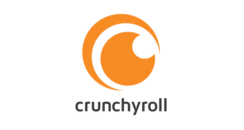 Logo dari platform streaming Crunchyroll