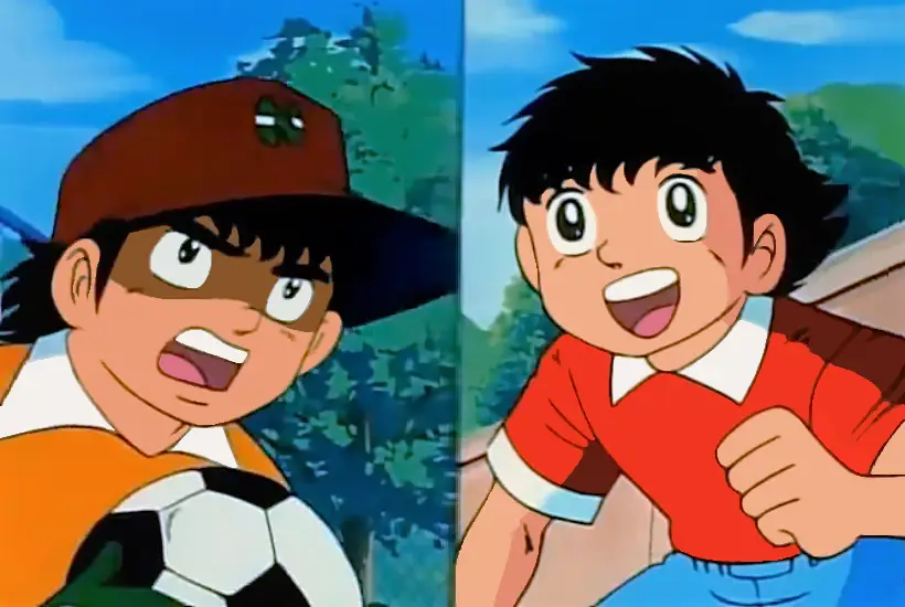 Gambar yang menimbulkan nostalgia akan Captain Tsubasa 1983