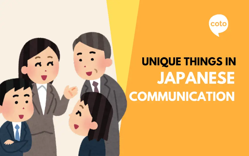 Ilustrasi berbagai gaya komunikasi dalam bahasa Jepang