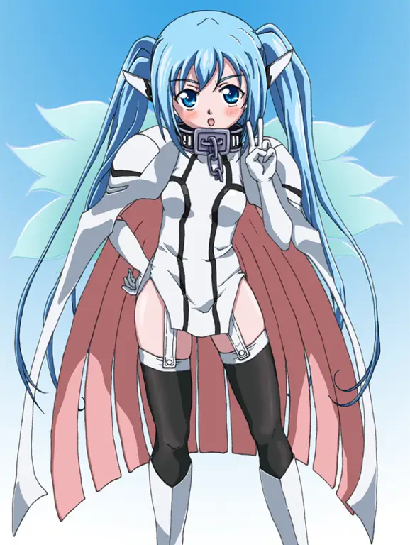 Gambar Nymph dari Sora no Otoshimono