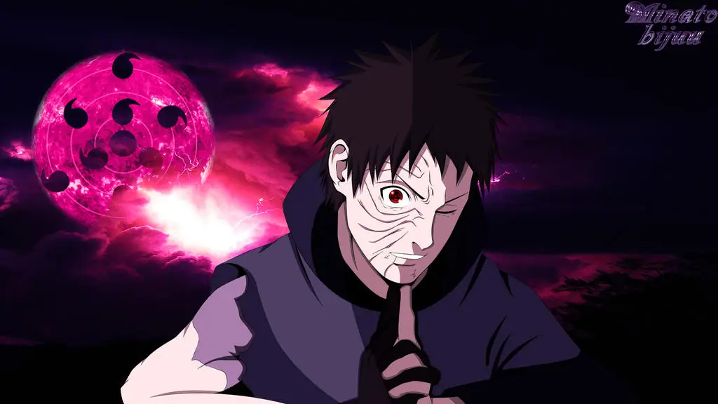 Obito Uchiha menggunakan Kamui