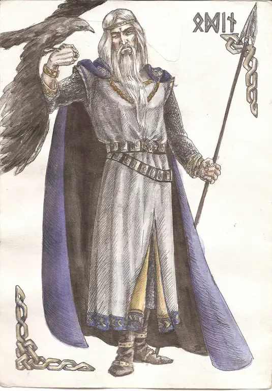 Gambar Odin, Dewa Tertinggi