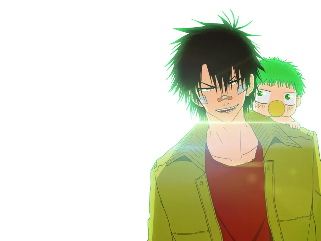 Ilustrasi Oga Tatsumi dan Baby Beel