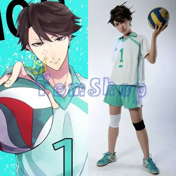 Potret Oikawa Tooru, kapten tim Aoba Johsai