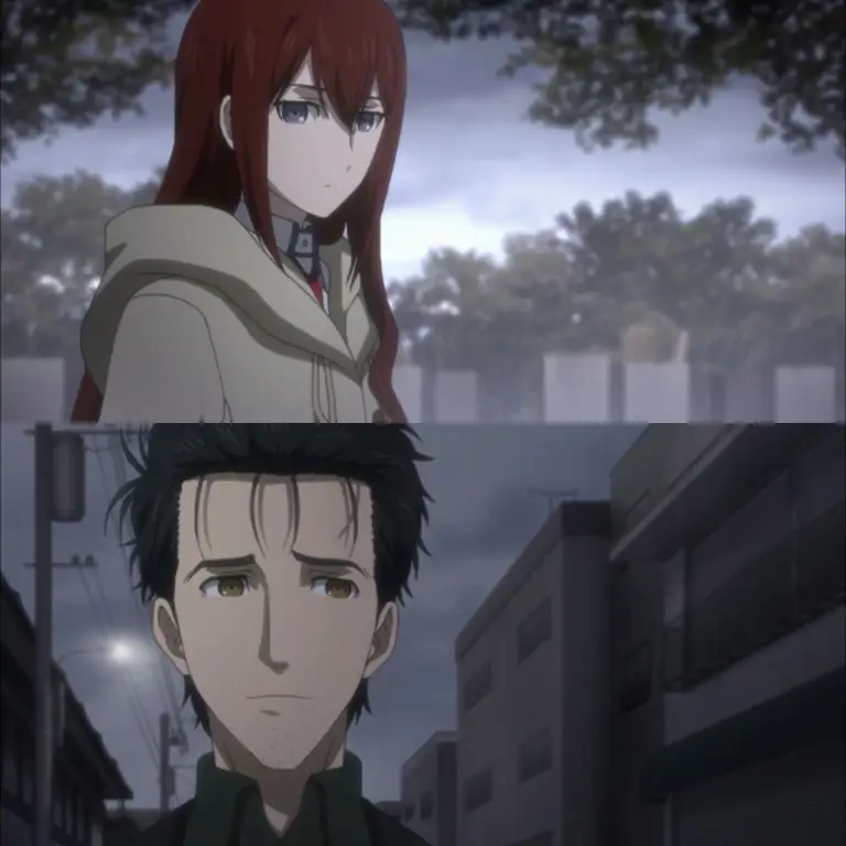 Gambar Okabe Rintarou, tokoh utama Steins;Gate