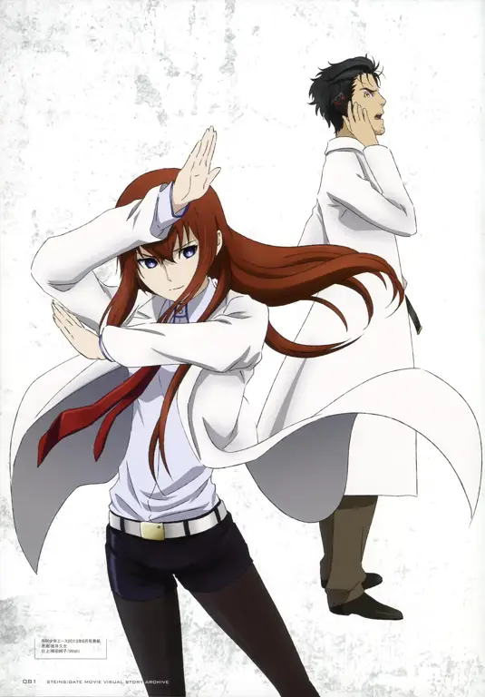 Gambar Okabe Rintarou dari Steins;Gate