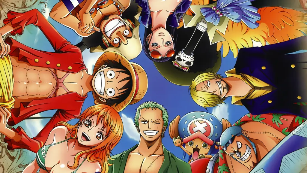 Cuplikan gambar anime One Piece